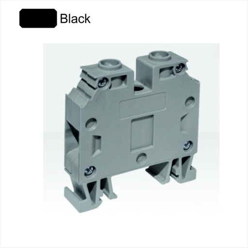 MRK-16mm  DIN Rail Mount Terminal Block  Black  ONKA 1054