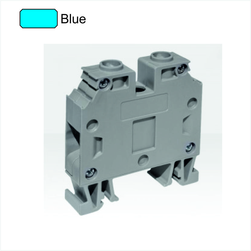 MRK-16mm  DIN Rail Mount Terminal Block  Blue  ONKA 1055/1135