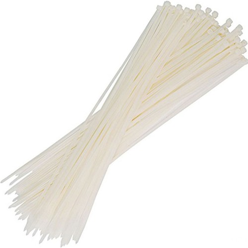 CABLE TIES 380x8 Natural (White) Pemsan