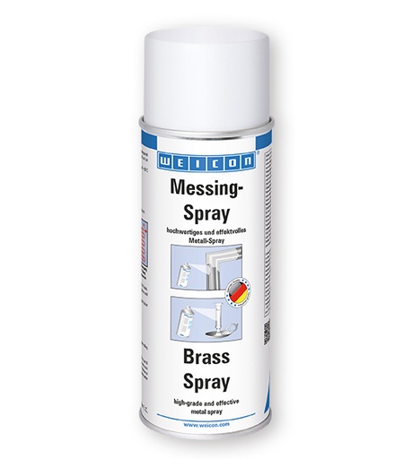 WEICON  11102400-39 Brass Spray 400 ml