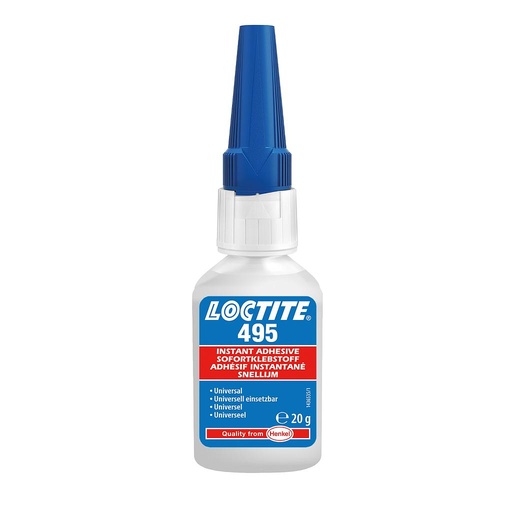 LOCTITE 495, 20g Super Glue, Low Viscosity