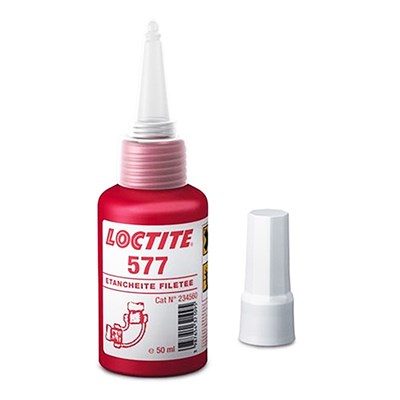 LOCTITE 577, 50ml Sealant, Liquid Thread, Bottle, Yellow