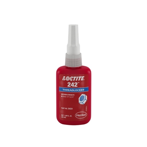 LOCTITE 242, 50ml Резьбовой фиксатор, средний вязкость