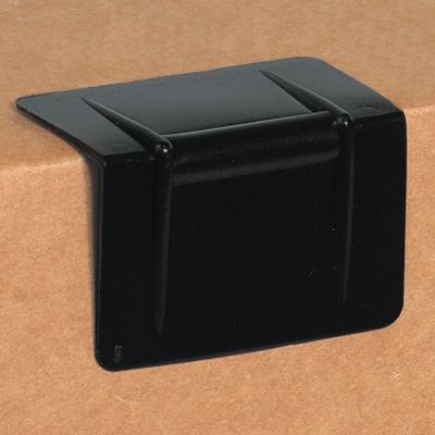 12-16mm PLASTIC PACKAGING CORNER Black 1 Package-1000 Pieces  Patti KK12
