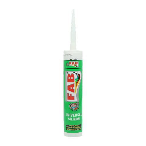Silicone Sealant Transparent Premium 280ml FAB Q/25 P/25