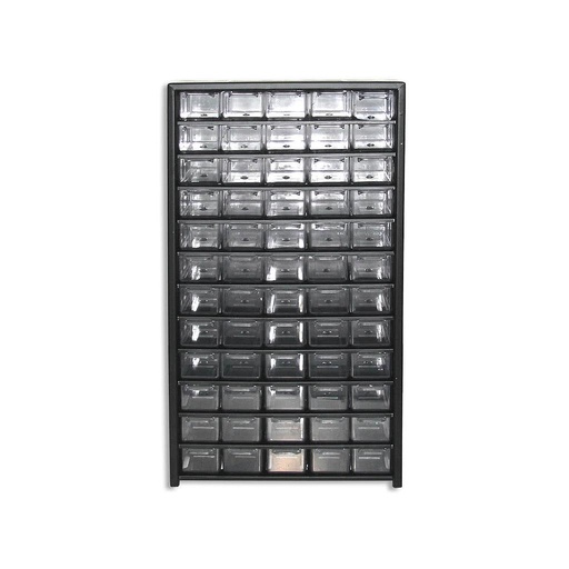 Коробка для хранения части ОРГАНИЗАТОР С РУЧКОЙ 60 DRAWERS  305*545*150 MM PROFIX 35860