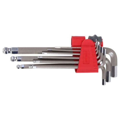 HEX KEYS, LONG, 9PCS SET, 1.5-10MM S2 PROLINE 48330