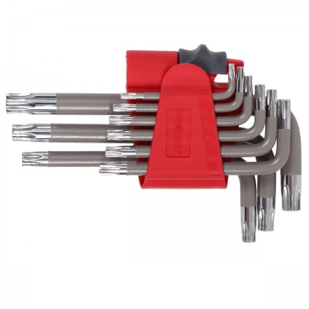 TORX KEYS, 9PCS SET, T10-T50 S2 PROLINE 48340 