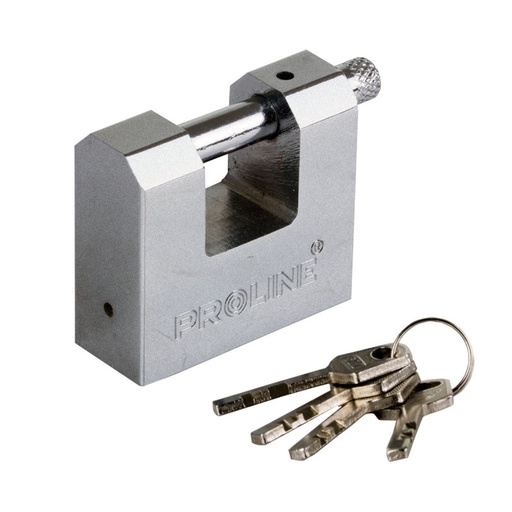 REINFORCED CAST IRON PADLOCK 80MM  PROLINE 24281