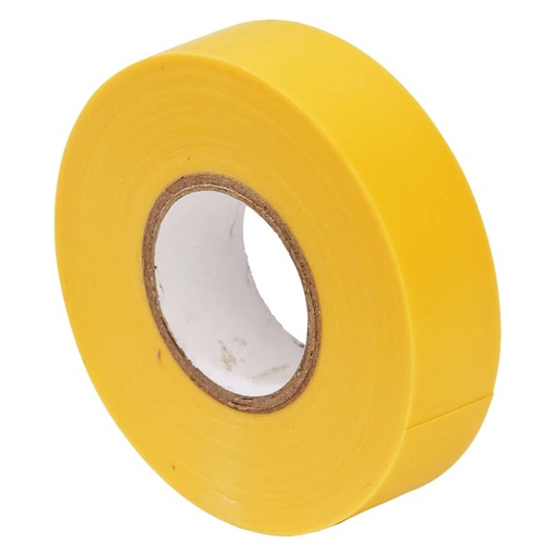 INSULATION TAPE 19MMx0.13MMx10 yds  (Yellow)  TORK TPVC-19Y/Globe 0012