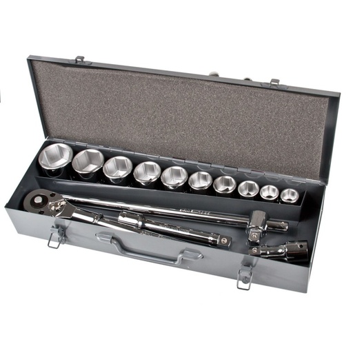 14 PCS SOCKET  SET-3/4", 22-50 MM PROLINE 18804