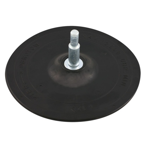 РЕЗИНОВЫЙ ДИСК 125ММ, СТЕРЖЕНЬ PROLINE 27034