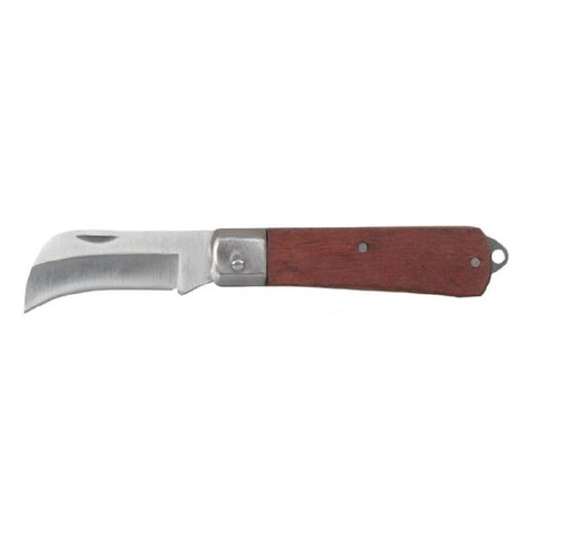 ELECTRICIAN'S KNIFE WITH BENT BLADE 65MM, PROLINE 30096