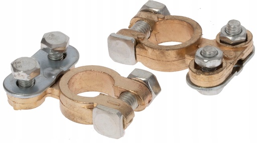 BATTERY TERMINALS FRENCH TYPE SET 2SZT "+""-"  MT-0010