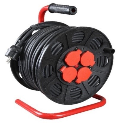 REZIN IZOLYASIYA EDILMIŞ BARABANLI UZATMA KABELİ 4CIXIŞLI RR PS-BT G IP44/3*1.5/50M 4GN PROFIX 46645