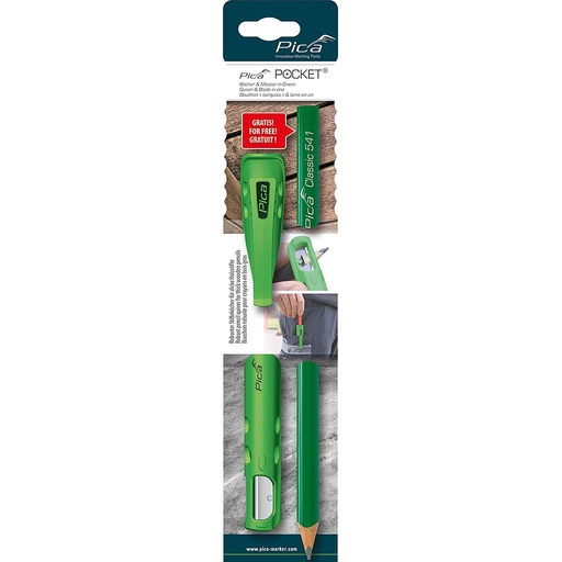 Peşəkar Qələm Yonan və tutan +24cm Karandaş Pica 505/02