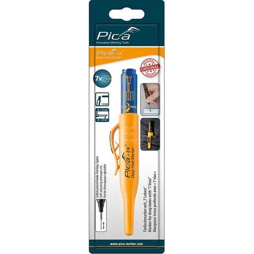 Mürəkkəbli Marker mavi rəngi Pica 150/41