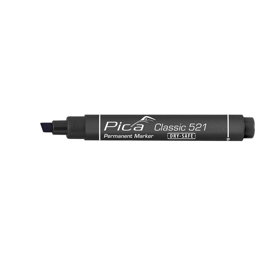 SİLİNMƏYƏN Daimi marker 2-6mm, Keski ucu, qara Pica 521/46