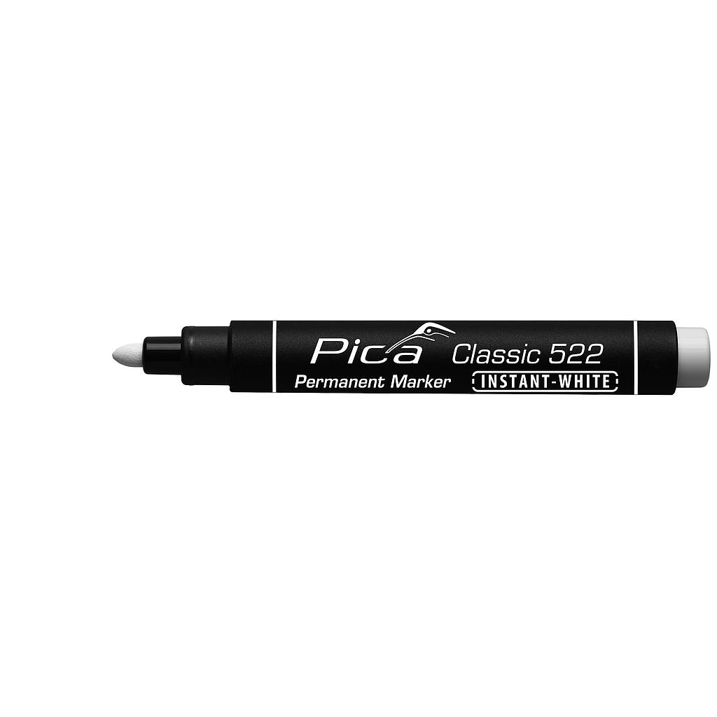 Permanent marker INSTANT WHITE, 1-4mm Pica 522/52