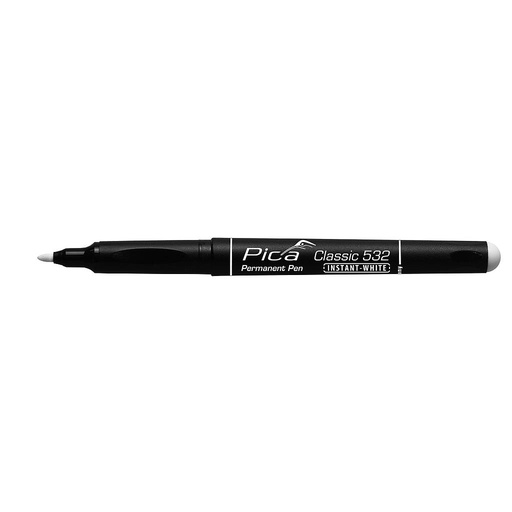 Permanent-Pen INSTANT WHITE, 1-2mm Pica  532/52