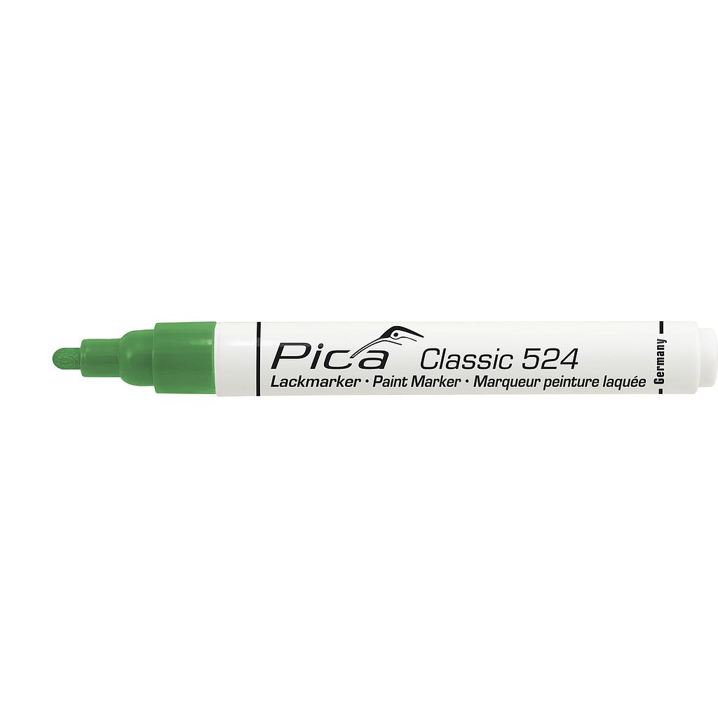Paint-/Industry marker 2-4mm, Round tip, green Pica 524/36