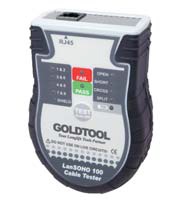 LAN SOHO Cable Tester  GOLDTOOL  TCT-100