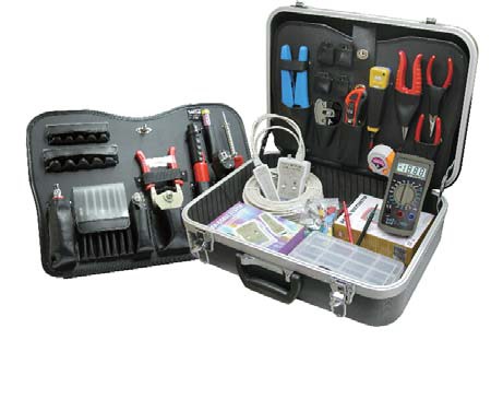 81-PIECE LAN Installation Service Kit  GOLDTOOL  TTK-2000B