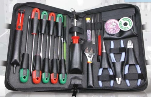 23 PIECE Electronic Maintenance Tool Kit 230V,  GOLDTOOL  GTK-825B