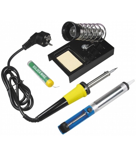 Вилка комплекта паяльника: (230 ВА , 30 Вт) (2 полюса); GOLDTOOL GTK-053B