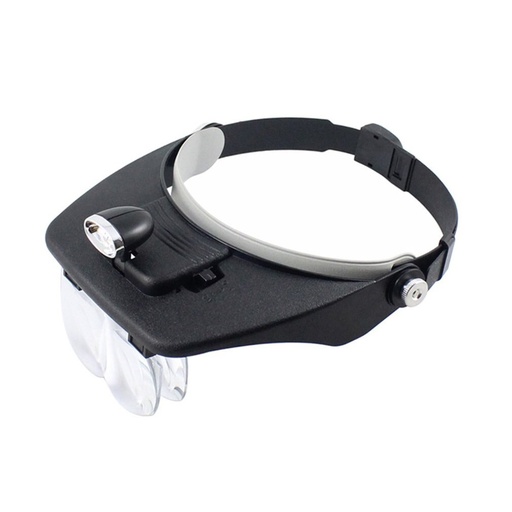 Head Magnifi er With Light and Magnifying Glass  GOLDTOOL  GM-35