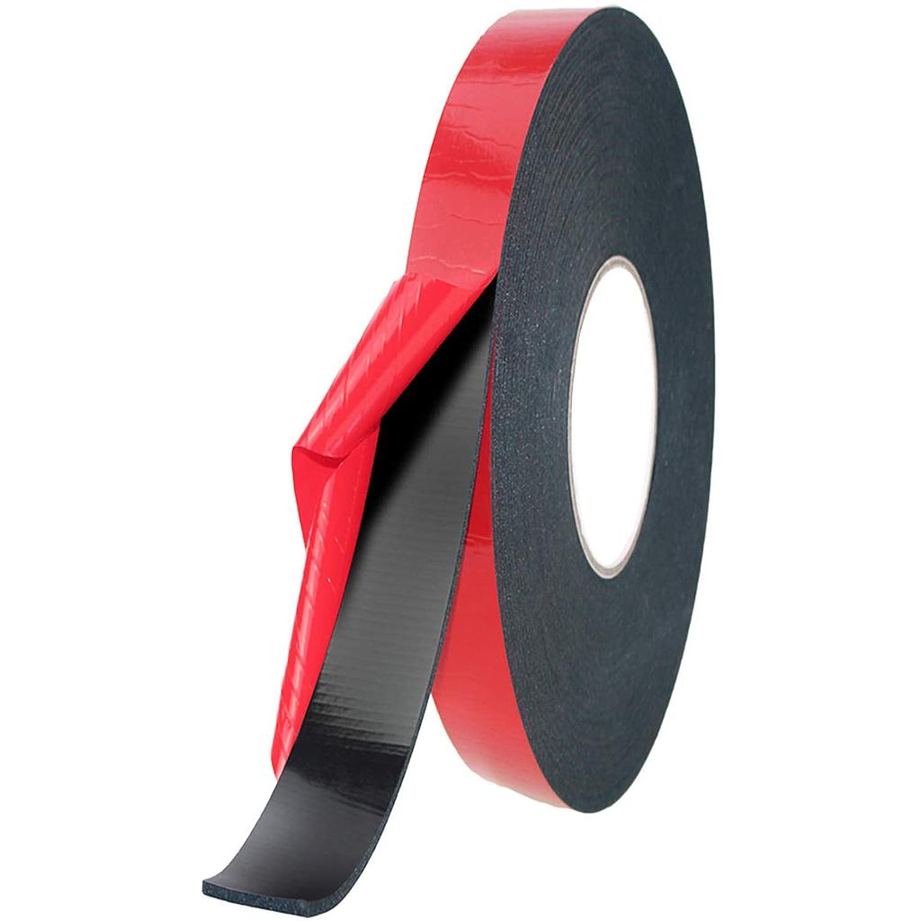 50mm Red Foam Tape Double Sided (50mmx1mmx5m Long) RTDS5015