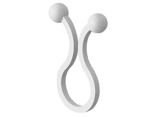 7mm Cable twist ties 12x25 White Pemsan EA.07.107