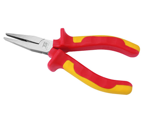 160mm 1000В VDE  Плоскогубцы с Плоский  носом BOSI BS600010