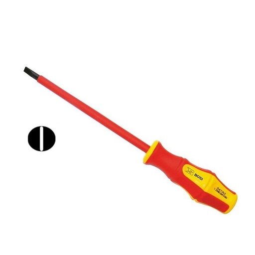 0.8*4.0*100mm 1000В VDE  Отвертка плоская  BOSI BS600018