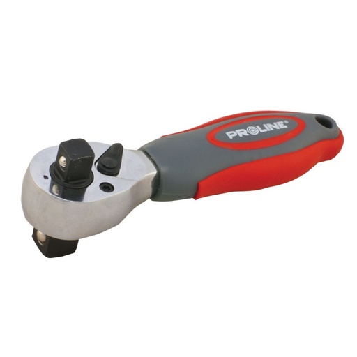 REVERSIBLE RATCHET 1/2" x 3/8" 2COMP. HANDLE L=135MM PROLINE 18579