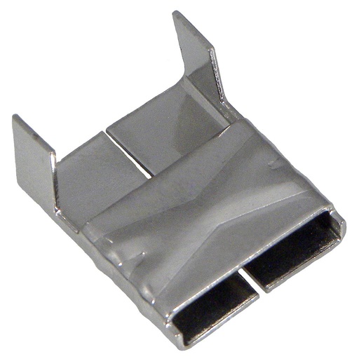 L-Clips BUCKLE FOR ENDLESS BAND L-Band 3/4 19MM (0,4MM)  SS MIKALOR 03011256