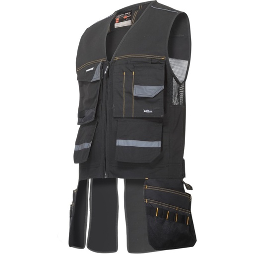 TOOL VEST BLACK, "2XL", CE, LAHTI L4131605