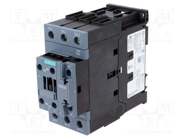 80A 37kW  1NO+1NC Contactors Siemens 3RT2038-1AP00