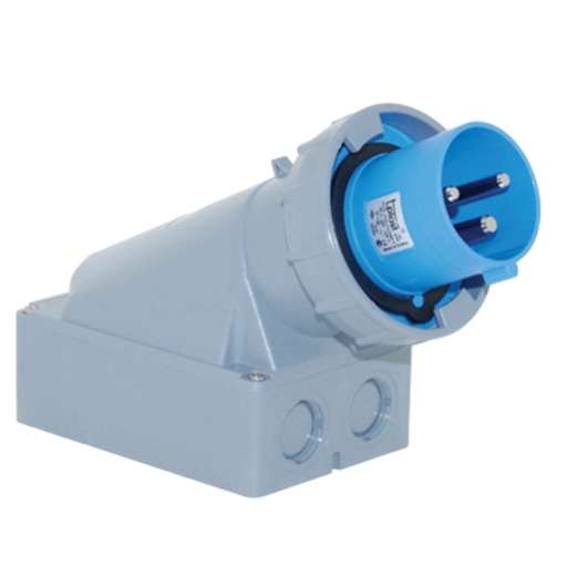 3x63A / IP67 - 220V Вилка настенного монтажа 3129-312-0900 TP ELECTRIC