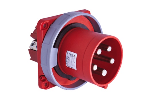 5x125A / IP67 - 380V Вилка станковая 120x120 3138-320-1600 TP ELECTRIC
