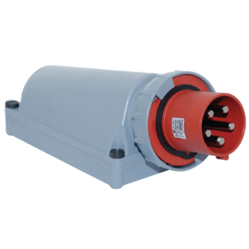 5x125A / IP67 - 380V Вилка настенного монтажа 3138-312-1600 TP ELECTRIC