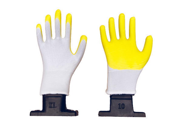 Желтая рабочая перчатка G200210 