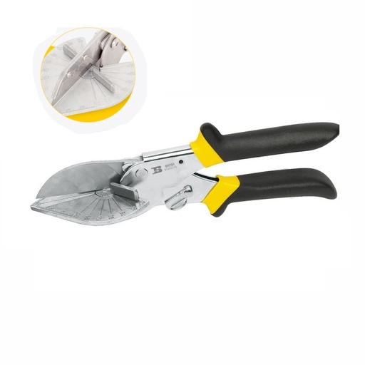 MULTI ANGLE SCISSORS 8.5"/220mm BOSI BS305215