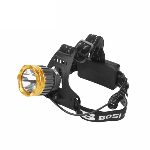 RECHARGEABLE HEADLAMP, LED 150LM BOSI BS530840