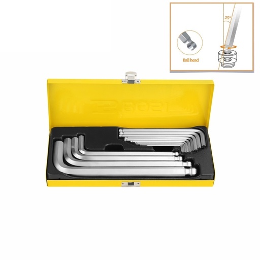 14шт НАБОР ШЕСТИГРАННЫХ КЛЮЧЕЙ  1.5-17MM BOSI BS427014