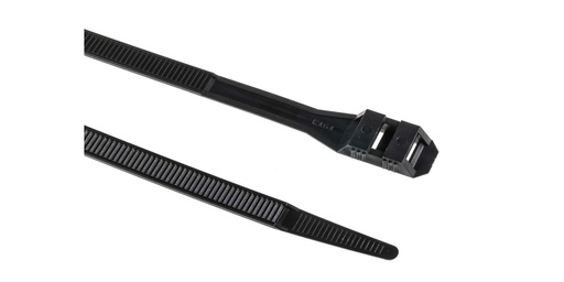300x4,8mm Cüt Bağlayıcılı Kabel Bağı (Qara) Pemsan CB.50.300