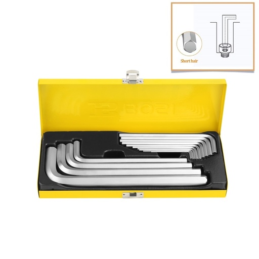 14PCS HEX KEYS SET 1.5-17MM BOSI BS426014