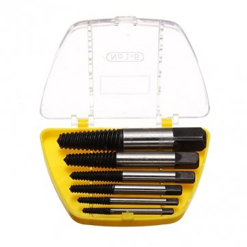 SCREW EXTRACTOR SET 6PCS: 3.0 - 25.0MM. BOSI BS522016