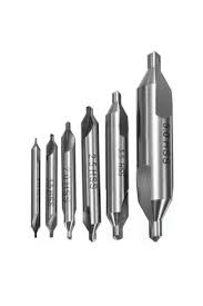 Mərkəz Matkabı Profisher 60° Buçaqlı HSS Konusvari Matkap Ucu Dəsti (6 ədəd) – 1/1.5/2/2.5/3/5mm R1472SD-1
