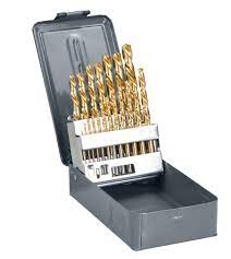 19 PCS, TWIST DRILLS HSS TIN DIN338  (1-10MM) PROLINE 77990